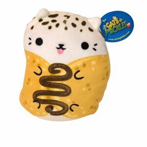 Cats vs Pickles Cannoli Cat #148 BeanBag Plush Stuffed Toy 5.5" NEW
